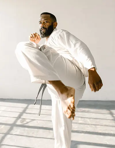 Allenamento di taekwondo